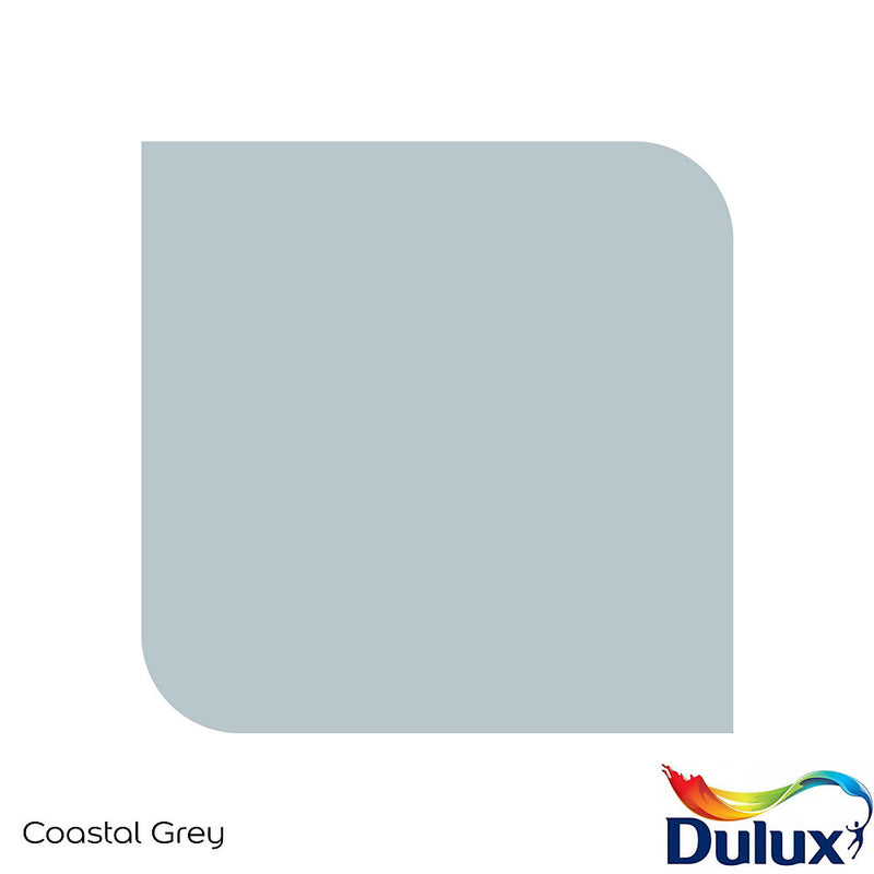 Dulux Coastal Grey Matt Wall & ceiling Emulsion paint, 30ml Tester pot