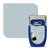 Dulux Coastal Grey Matt Wall & ceiling Emulsion paint, 30ml Tester pot