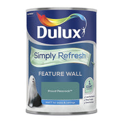 Dulux One coat Proud peacock Matt Emulsion paint, 1.25L