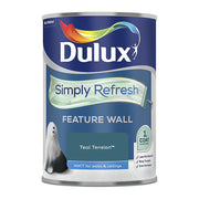 Dulux One coat Teal tension Matt Emulsion paint, 1.25L
