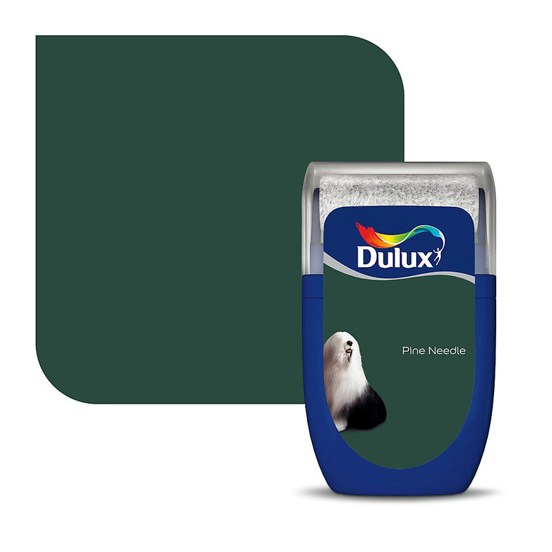 Dulux Pine Needle Matt Wall & ceiling Emulsion paint, 30ml Tester pot