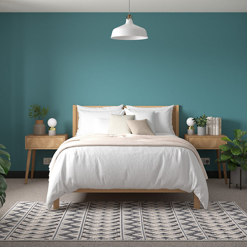 Dulux Teal Voyage Matt Wall & ceiling Emulsion paint, 30ml Tester pot