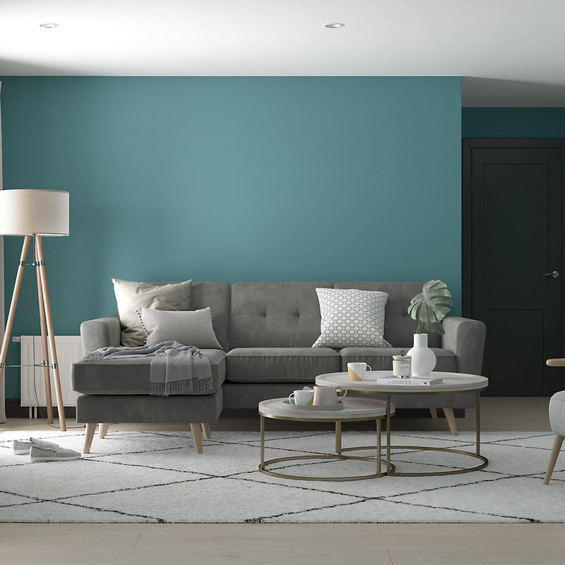 Dulux Teal Voyage Matt Wall & ceiling Emulsion paint, 30ml Tester pot