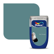 Dulux Teal Voyage Matt Wall & ceiling Emulsion paint, 30ml Tester pot