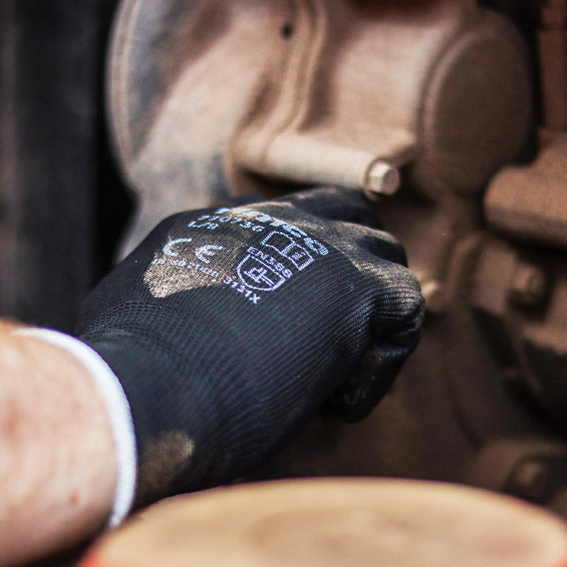 TIMCO Durable Grip PU Coated Polyester Gloves