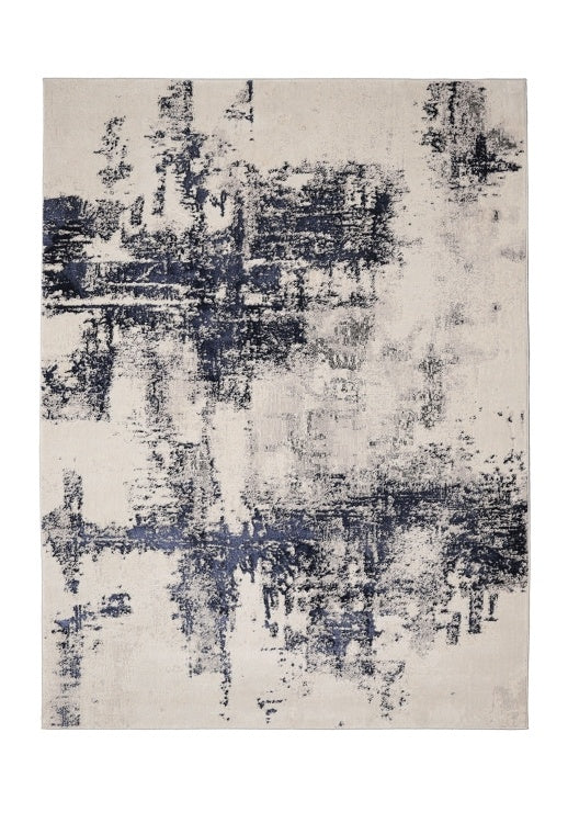 Dusk Marble Rug Navy 200x290cm