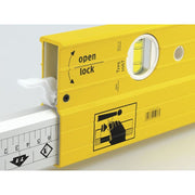 Stabila 106T-183 Extendable Spirit Level 3 Vial 183-315cm Stabila - RockBottom Nothampton