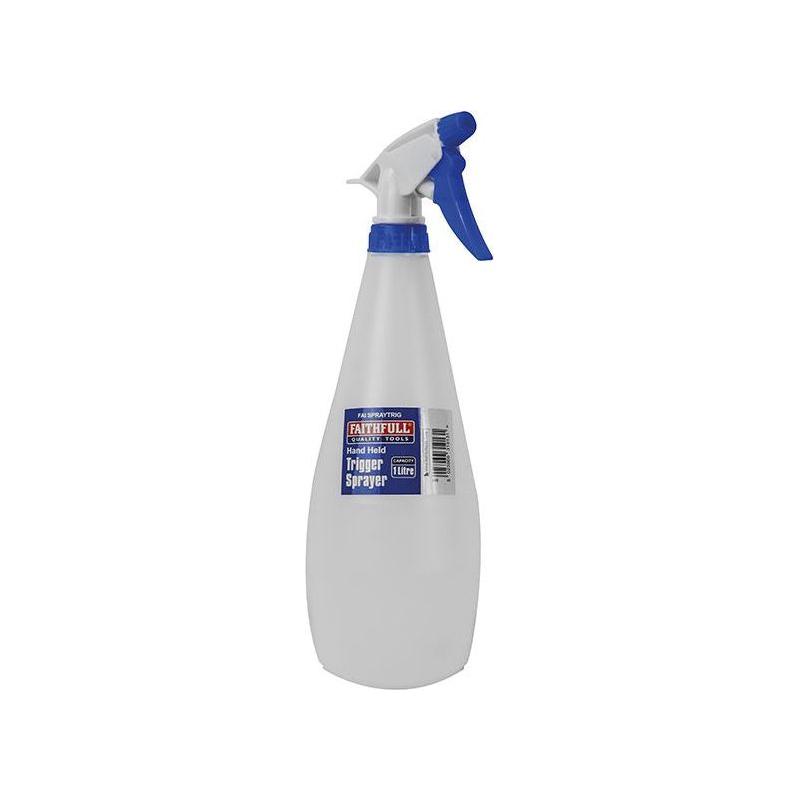 Faithfull Hand Held Trigger Spray Bottle 1 litre Faithfull - RockBottom Northampton