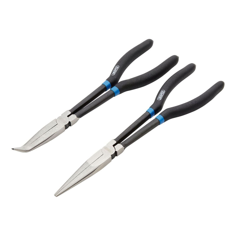 Draper Long Reach Long Nose Pliers Set (2 Piece) Draper - Town Tools