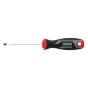 Draper Slotted Soft Grip Screwdriver, SL3 x 75mm Draper - Town Tools