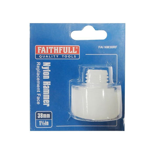 Faithfull Nylon Hammer Replacment Face 38mm Faithfull - RockBottom Northampton