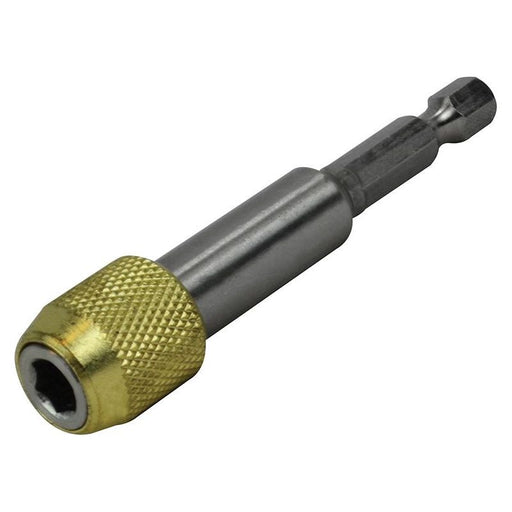 Faithfull Magnetic Stainless Steel Quick-Release Bit Holder Faithfull - RockBottom Northampton