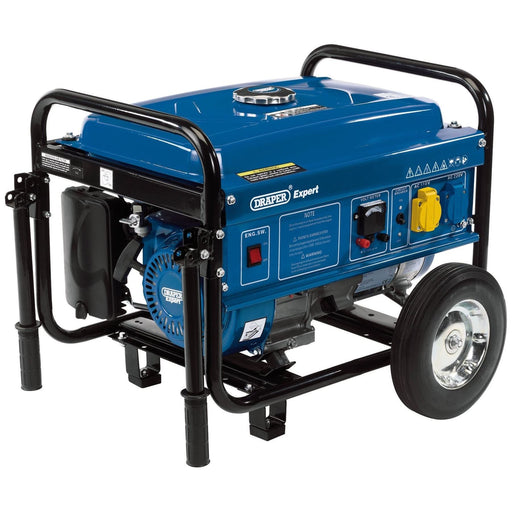 Draper Petrol Generator with Wheels, 2500W 87088 Draper - Town Tools 
