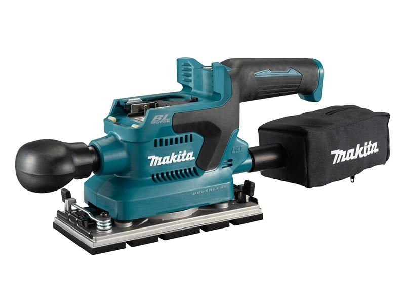 Makita DBO380Z LXT Brushless Finishing Sander 18V Bare Unit Makita - NorthantsTrade Northampton 