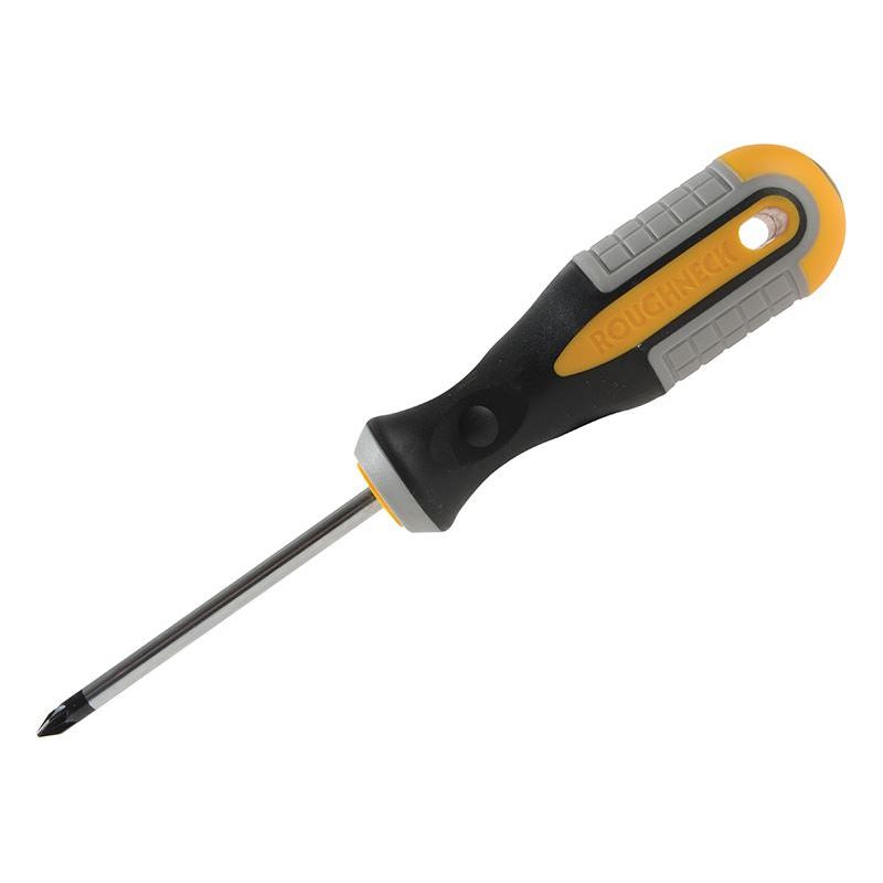 Roughneck Screwdriver Pozidriv Tip PZ1 x 75mm Roughneck - RockBottom Nothampton