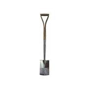 Faithfull Prestige Stainless Steel Border Spade Ash Handle Faithfull - RockBottom Northampton