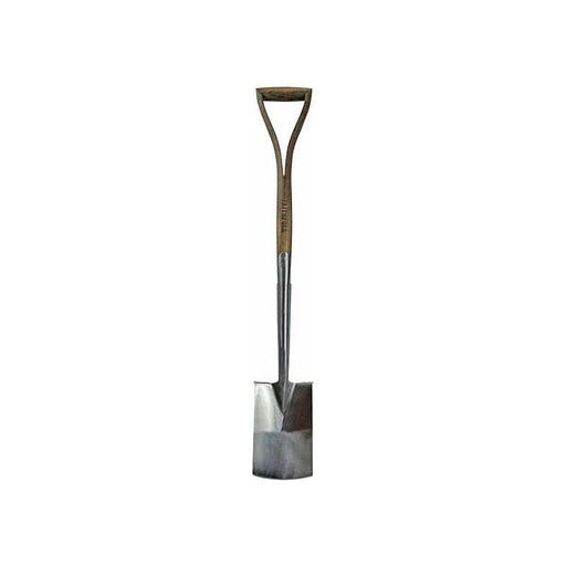 Faithfull Prestige Stainless Steel Border Spade Ash Handle Faithfull - RockBottom Northampton