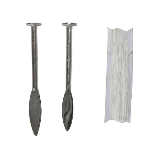 Faithfull LP1 Line Pins (Card of 2) & Line 18m Faithfull - RockBottom Northampton