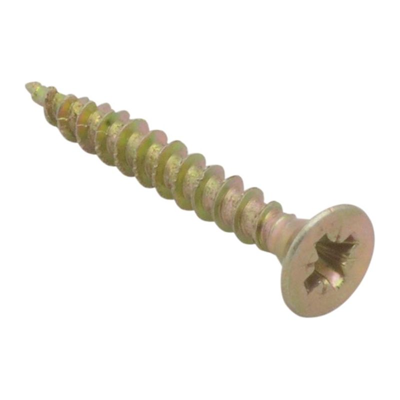 Forgefix Spectre™ PZ Compatible Wood Screw CSK ZYP 4.0 x 30mm Box 1000 ForgeFix - RockBottom Northampton