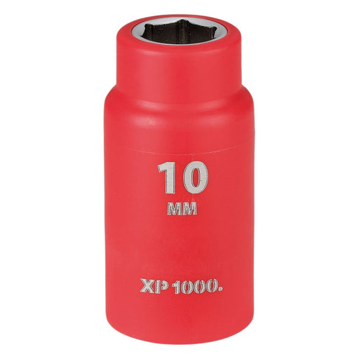Draper XP1000 VDE Socket, 3/8" Sq. Dr., 10mm Draper - Town Tools
