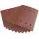 Draper Ten 115 x 145mm 80 Grit Aluminium Oxide Sanding Sheets Draper - Town Tools