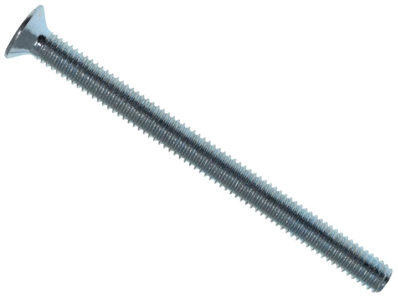 METALMATE® Machine Screw Pozi Compatible CSK ZP M4 x 30mm Box 50