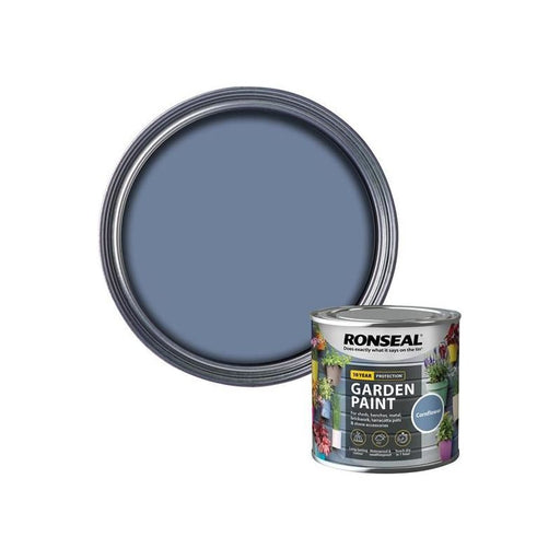 Ronseal Garden Paint Cornflower 250ml Ronseal - RockBottom Nothampton