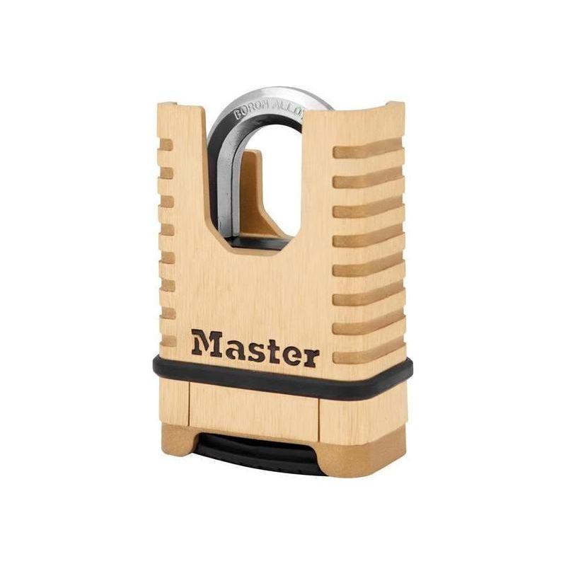 Master Lock Excell™ Closed Shackle Brass Combination 58mm Padlock Master Lock - RockBottom Northampton