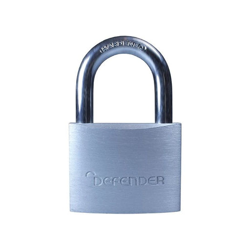 Defender Aluminium Padlock Keyed Alike 50mm DEFENDER - RockBottom Northampton