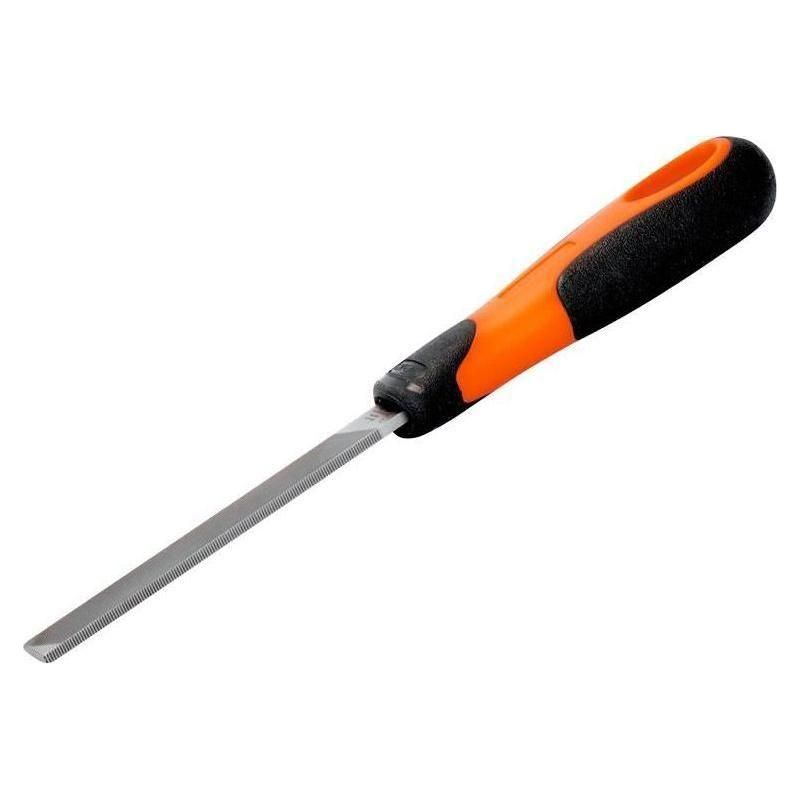 Bahco 1-100-06-1-2 ERGO™ Handled Flat Bastard Cut File 150mm (6in) Bahco - RockBottom Northampton