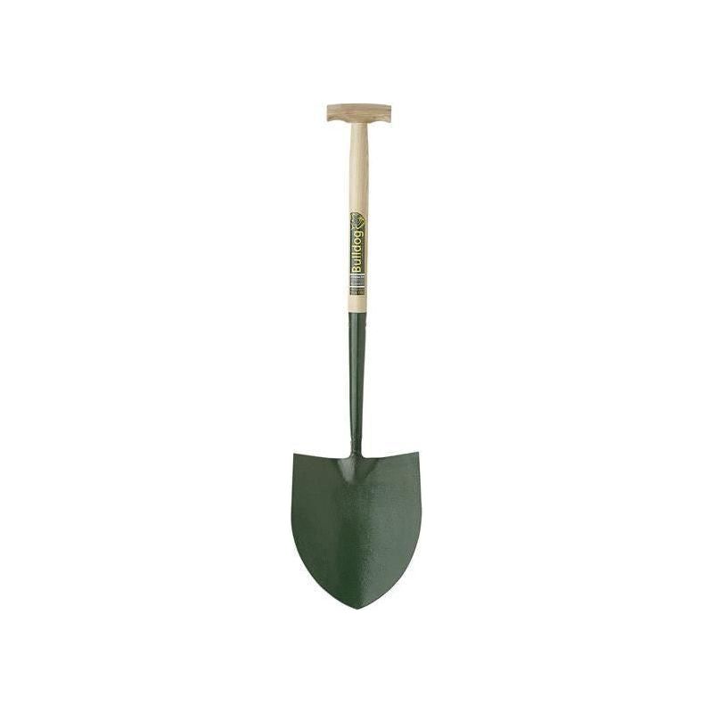 Bulldog 5RM2T Solid Socket Shovel Round No.2 T Handle Bulldog - RockBottom Northampton