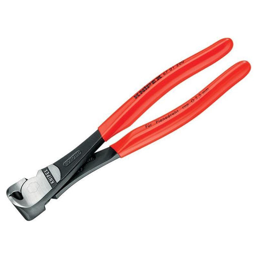 Knipex High Leverage End Cutting Nipper 200mm Knipex - RockBottom Northampton