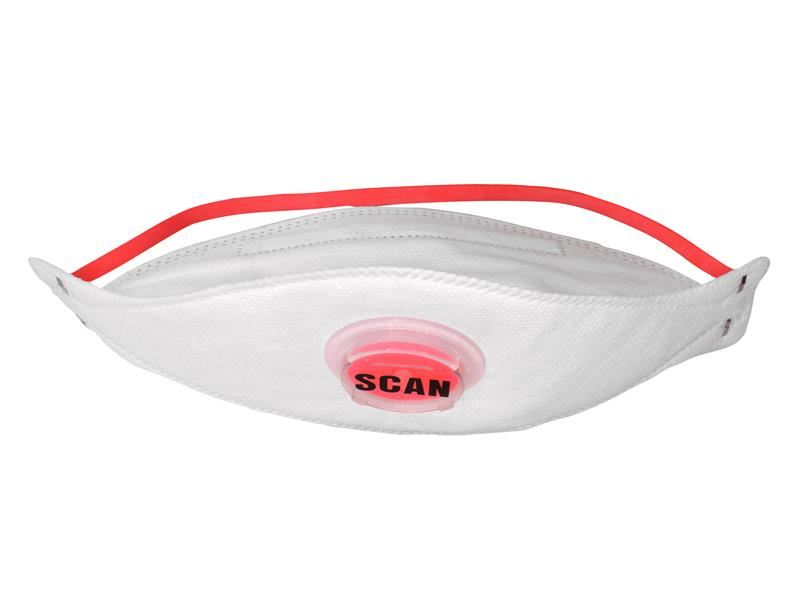 Scan Tri Fold Valved Disposable Mask FFP3 (Pack 3) Scan - RockBottom Nothampton