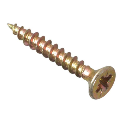 Forgefix Multi-Purpose Pozi Compatible Screw CSK ST ZYP 3.0 x 25mm Box 200 ForgeFix - RockBottom Northampton