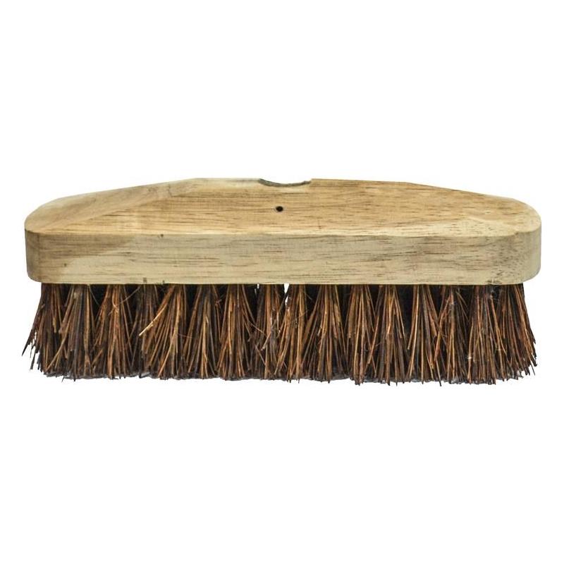 Faithfull Deck Scrub Stiff Broom Head 225mm (9in) Faithfull - RockBottom Northampton