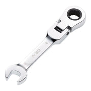 Draper HI-TORQ Metric Stubby Flexible Head Ratchet Combination Spanner, 8mm Draper - Town Tools