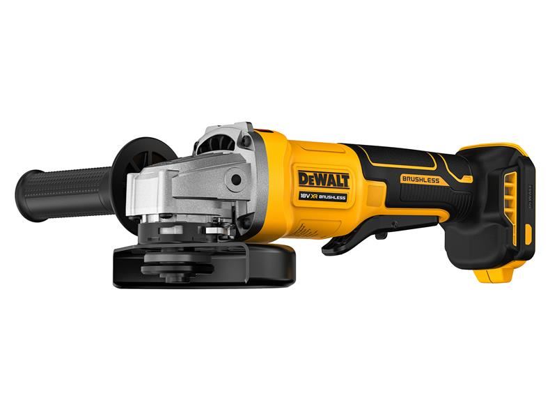 DeWALT Power Tools DCG408N XR Brushless Paddle Switch Angle Grinder 18V Bare Unit DeWALT Power Tools - RockBottom Northampton