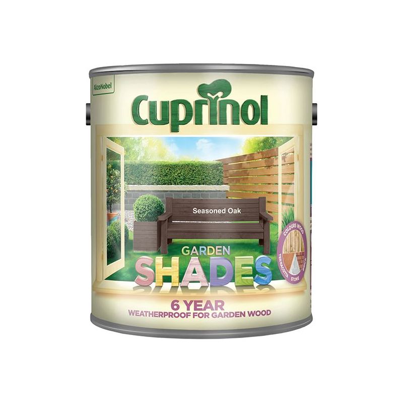 Cuprinol Garden Shades Seasoned Oak 2.5 litre Cuprinol - RockBottom Northampton