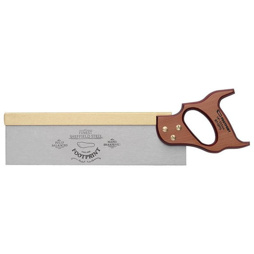 Footprint 256 Brass Back Tenon Saw 300mm (12in) 13 TPI Footprint - RockBottom Northampton