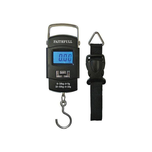 Faithfull Portable Electronic Scale 0-50kg Faithfull - RockBottom Northampton