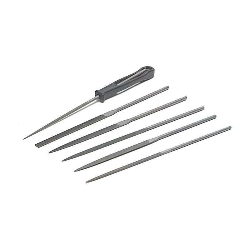 Bahco 2-470-16-2-0 Needle File Set of 6 Cut 2 Smooth 160mm (6.2in) Bahco - RockBottom Northampton