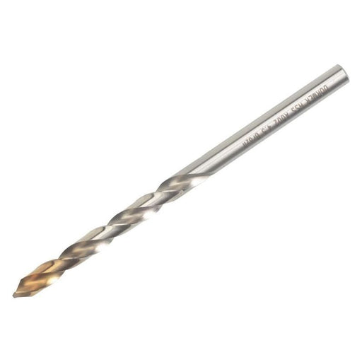 Dormer A002 HSS-TiN Coated Jobber Drill 4.50mm OL:80mm WL:47mm Dormer - RockBottom Northampton