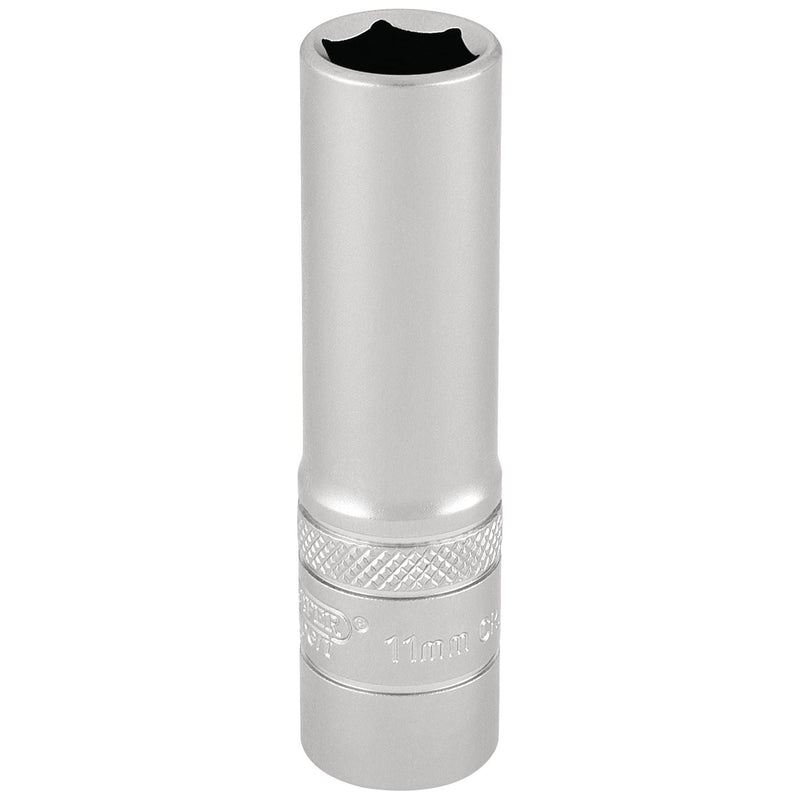 Draper HI-TORQ 6 Point Deep Socket, 3/8" Sq. Dr., 11mm 17544 Draper - Town Tools 