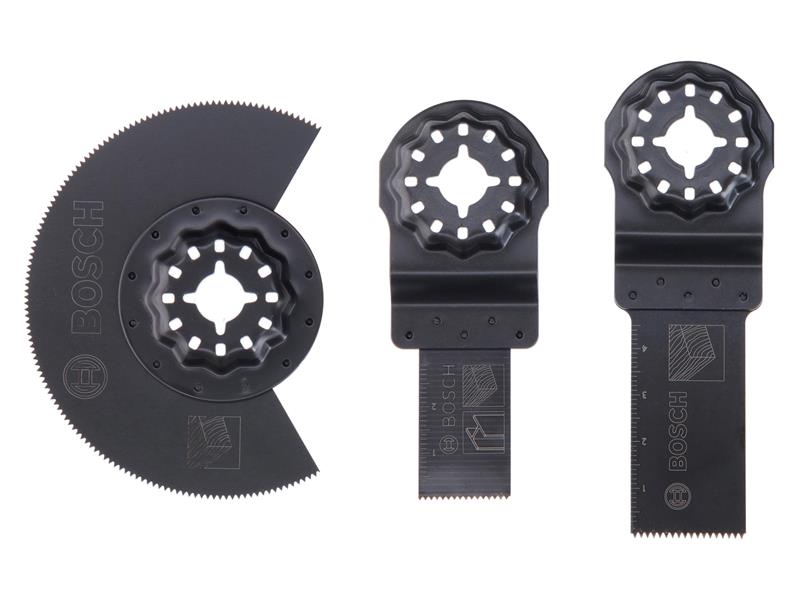 Bosch Powertool Accessories Starlock Starter Set 3 Piece