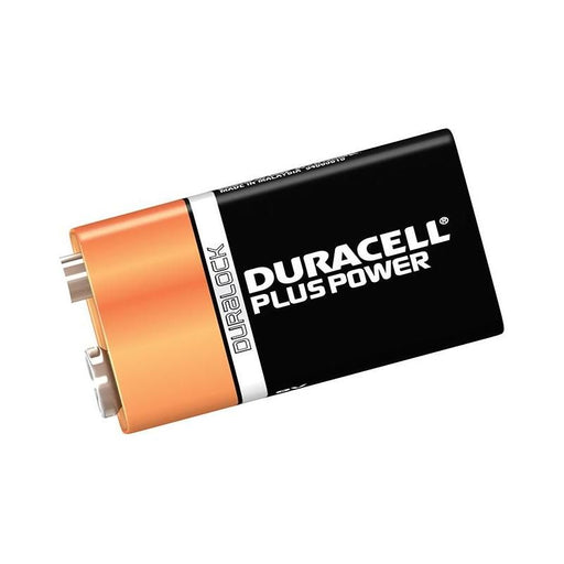 Duracell 9V Cell Plus Power MN1604/6LR6 Batteries (Pack 2) Duracell - RockBottom Northampton