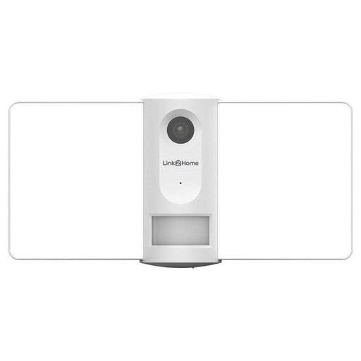 Link2Home Outdoor Smart Floodlight Camera 2K 4MP White Link2Home - RockBottom Northampton
