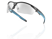 Bolle Safety TRYON Safety Glasses - Platinum Cobalt Flash Bolle Safety - RockBottom Northampton