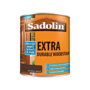 Sadolin Extra Durable Woodstain Jacobean Walnut 1 litre Sadolin - RockBottom Nothampton