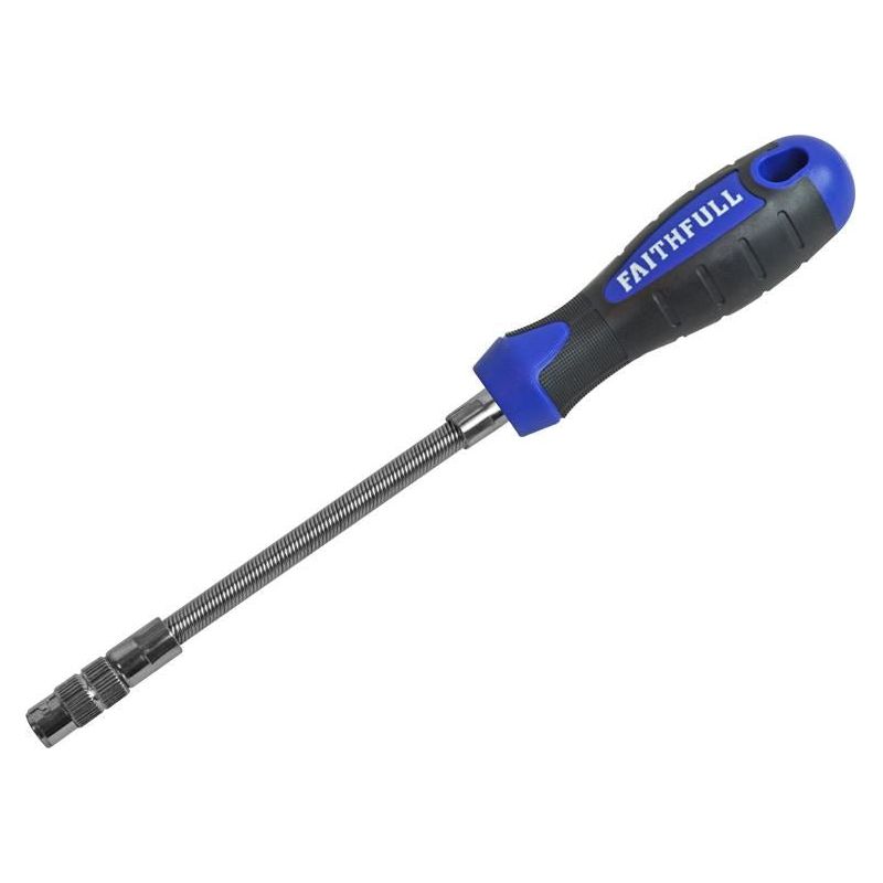 Faithfull Flex Drive Screwdriver 6.5mm (1/4in) Magnetic Faithfull - RockBottom Northampton