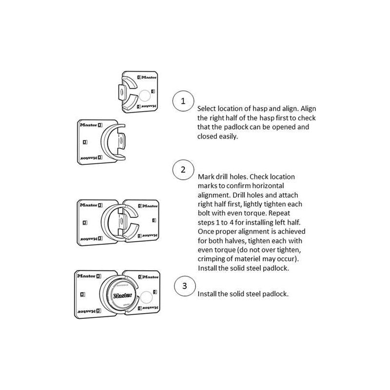 Master Lock Van Lock Master Lock - RockBottom Northampton